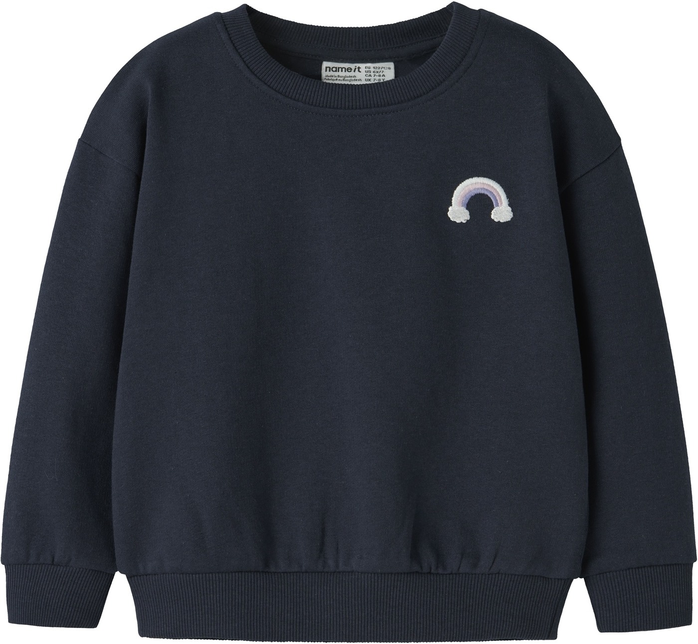 Name it Sweatshirt aus Baumwolle NMFVALLENE - Navy Blazer - 92