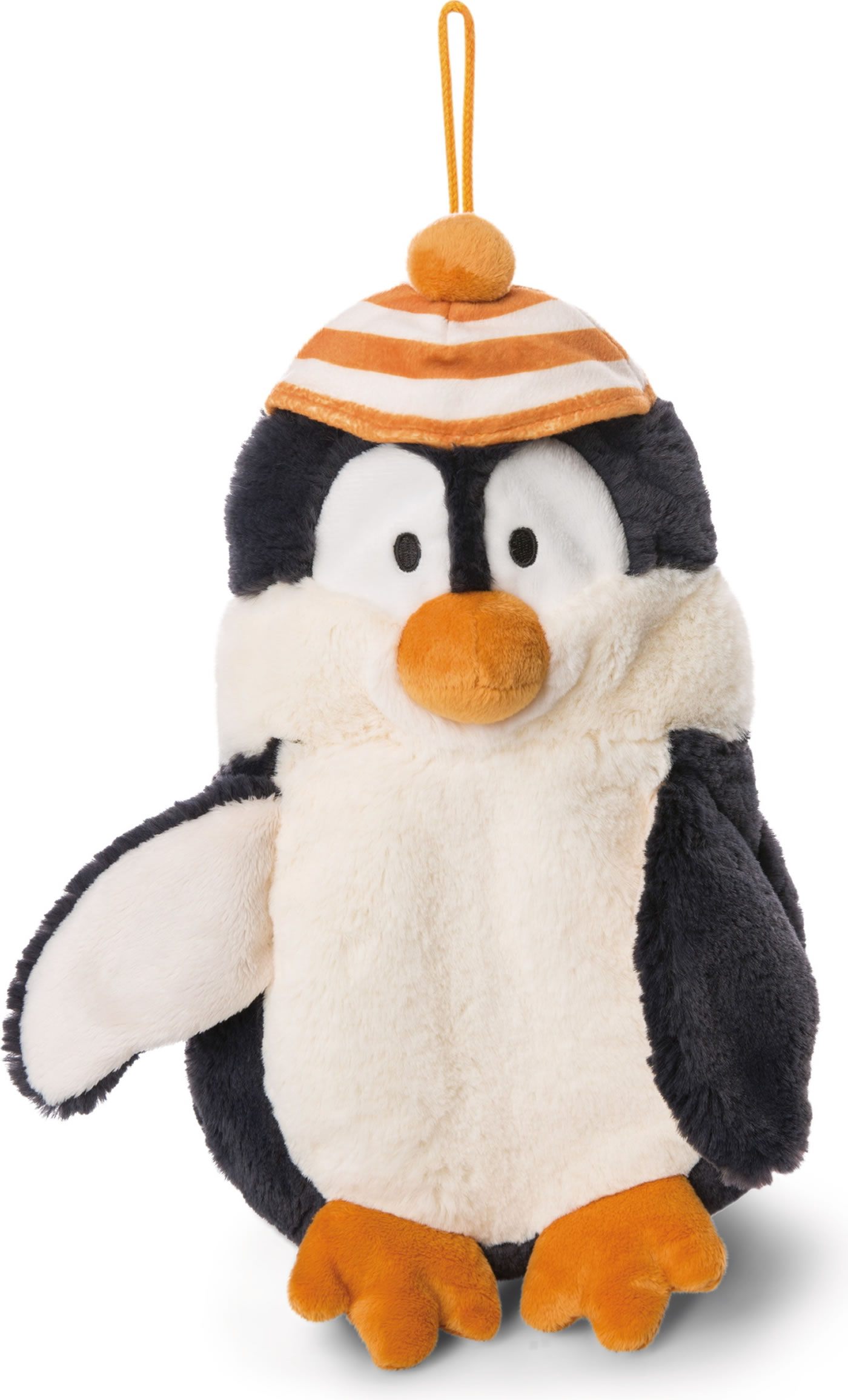 Kuscheltier Pinguin klein von Nici im Ballon verpackt. Stofftier
