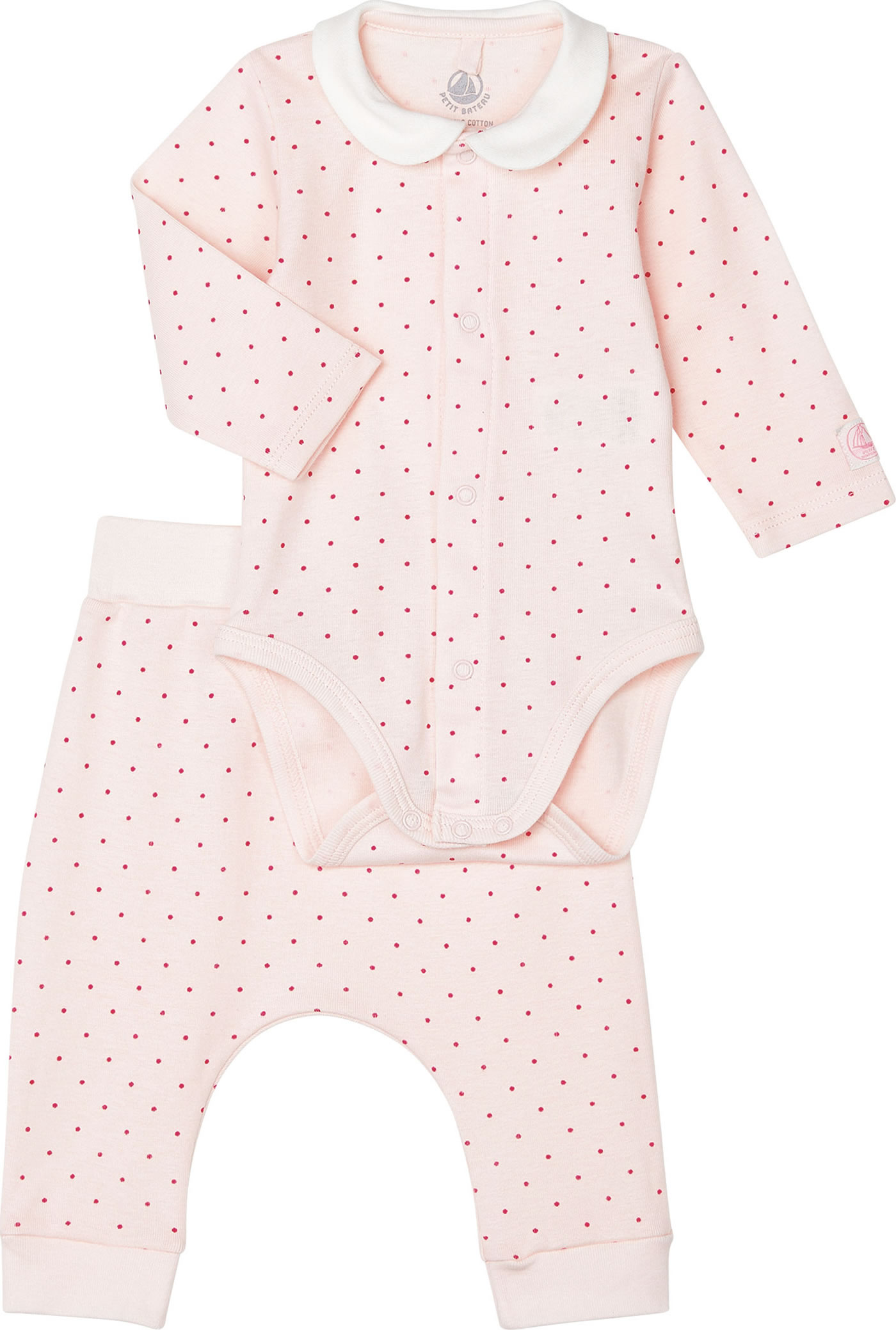 Body Pack 3 Unisex Body Petit Bateau Maniche Corte - Pacco Da 3 Unisex, Cotone Biologico, Righe Body Maniche Corte Petit Bateau