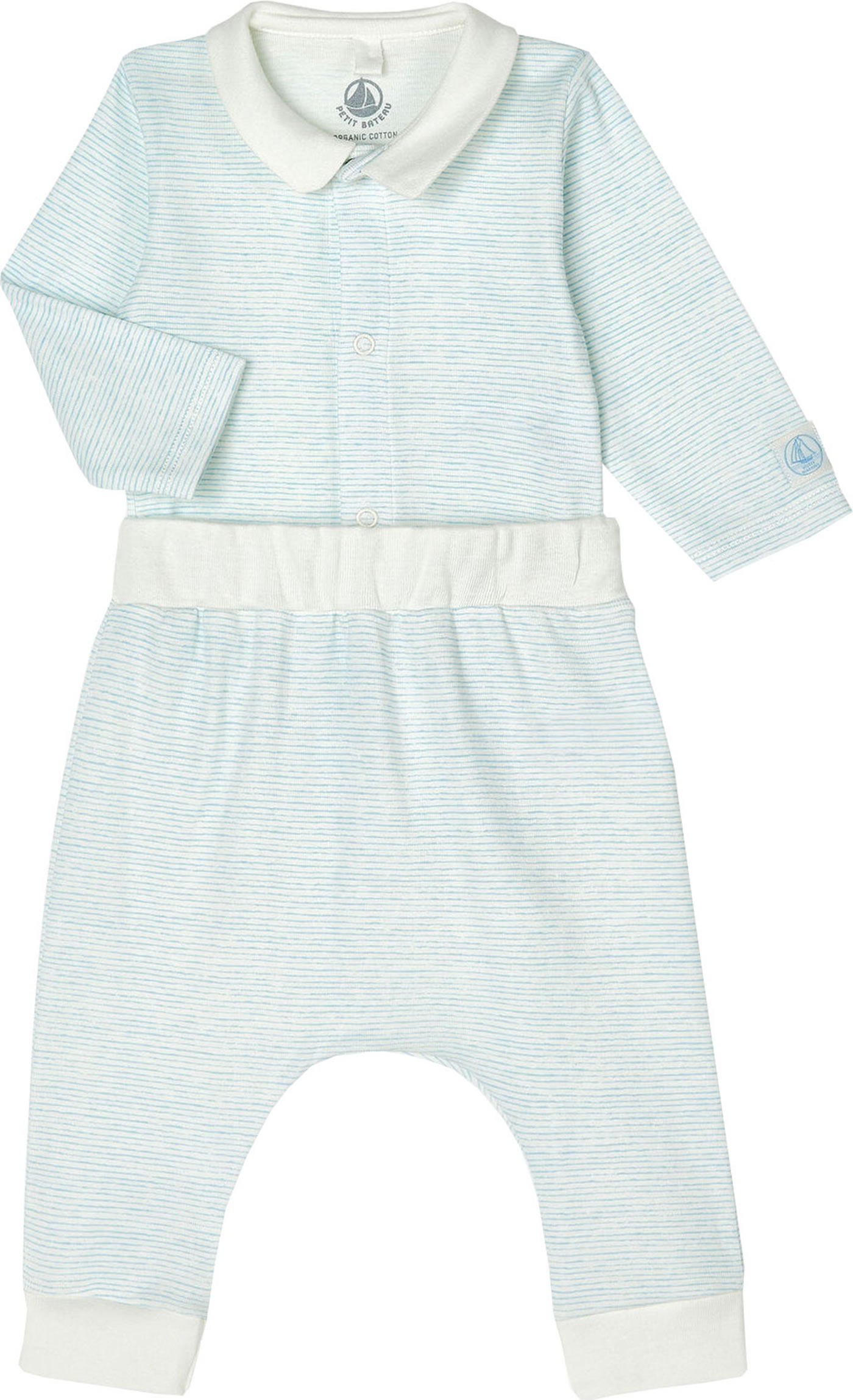 Petit Bateau Unisex Baby Langarm-Body, 3er Pack Aus 100% Bio-Baumwolle – Weich, Hautfreundlich & Praktisch