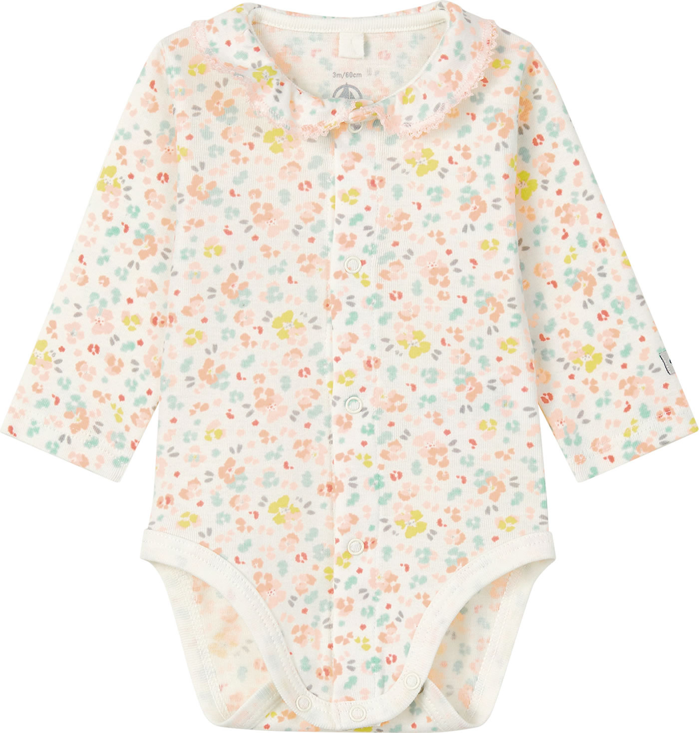 Petit Bateau Baby-Mädchen Cardigan Langarm – Weicher Woll-Strick Aus Baumwolle