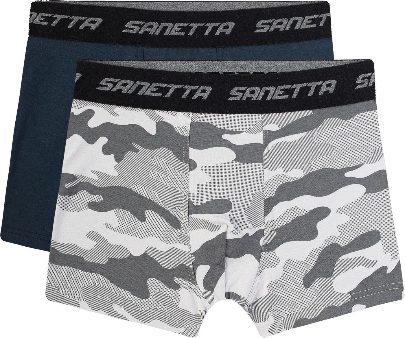 Sanetta Jungen Boxershorts - Bequeme Karo-Boxershorts Aus Baumwolle