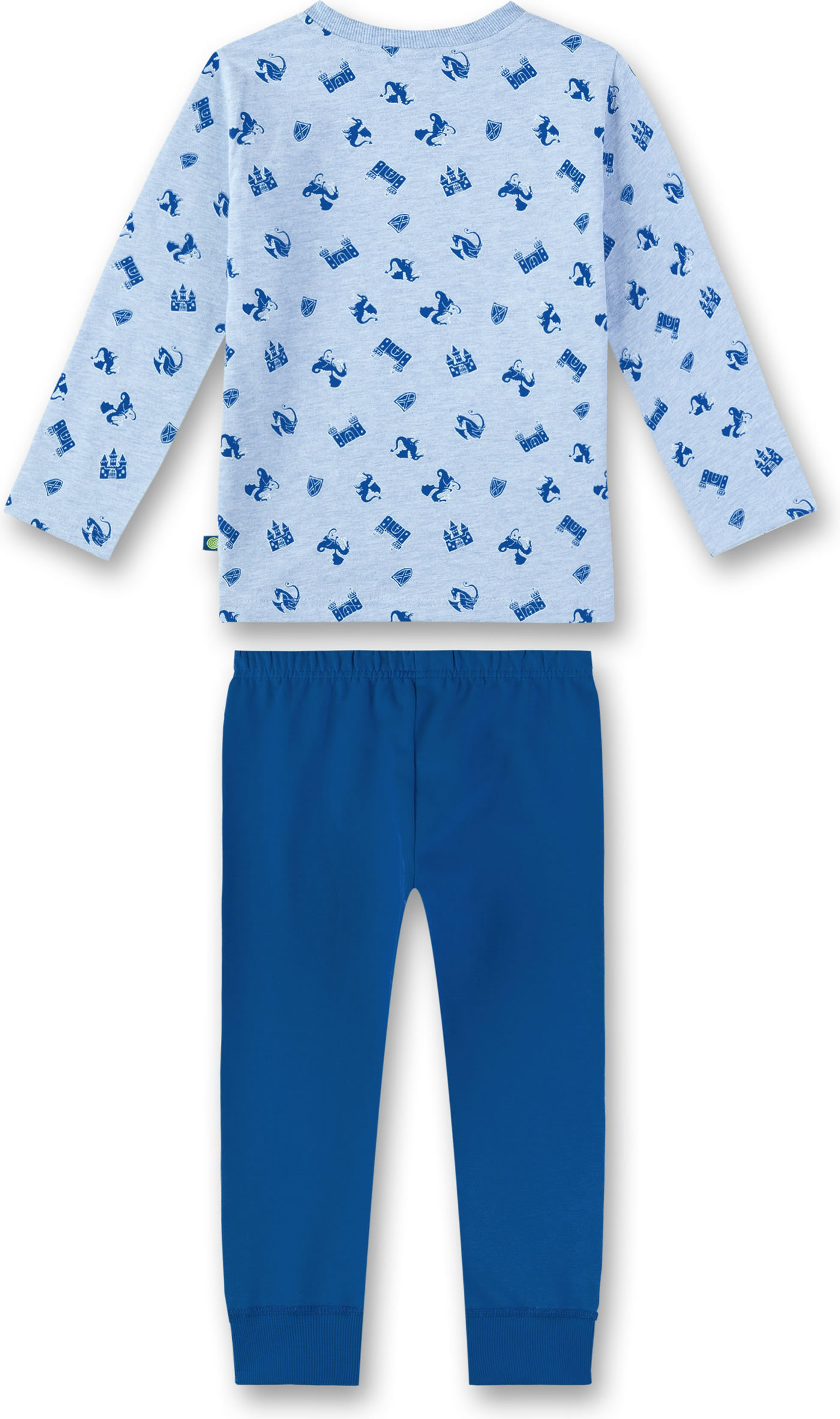 Sanetta – Pigiama Lungo Per Bambini E Ragazzi – Grigio Melange – Morbido, Asciugabile In Asciugatrice, Certificato Ökotex Standard 100