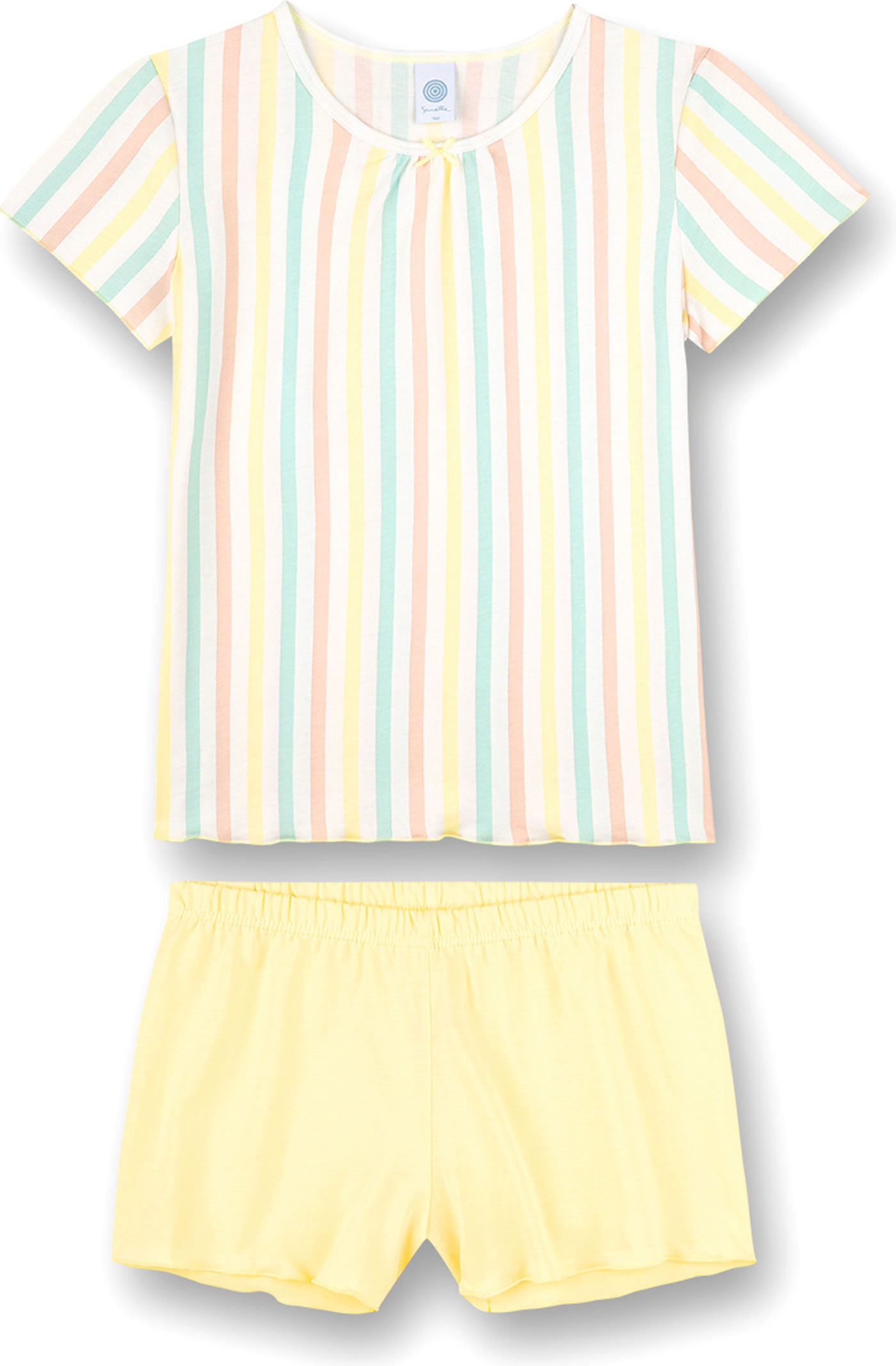 Sanetta Pigiama Corto Rosa Per Bambine E Ragazze – Cotone Jersey Morbido – Prodotto In Europa