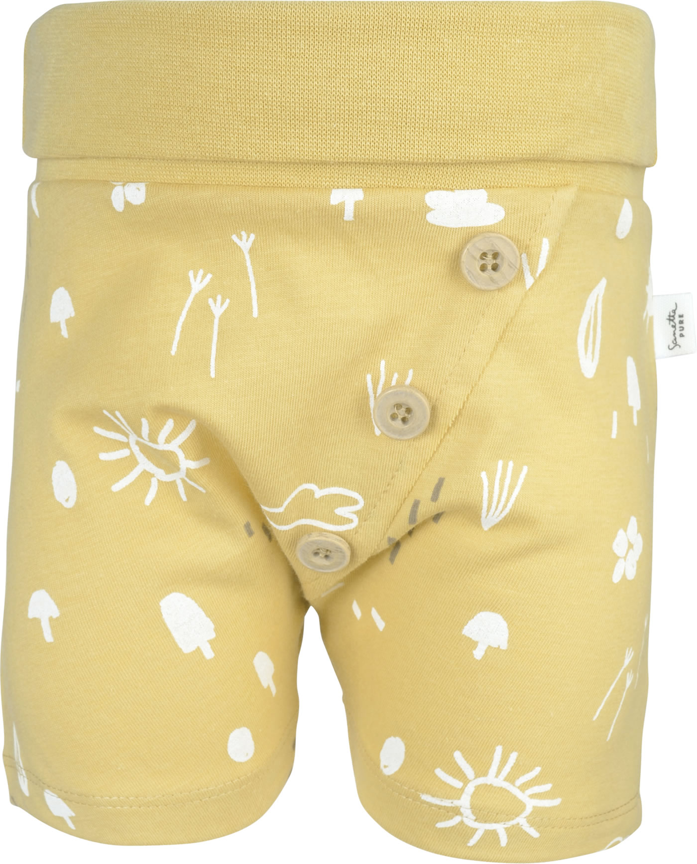 Sanetta Baby Hose Unisex - Weiche Baumwollhose Mit UV-Schutz