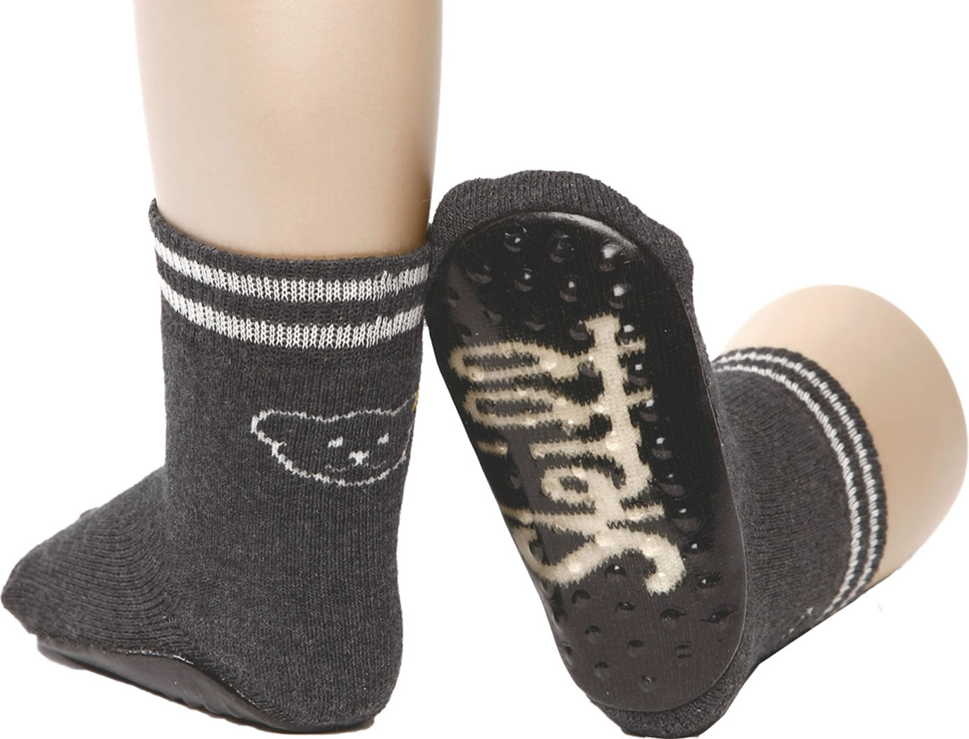 Steiff Baby-Jungen Socken Mit Teddy-Bär – Kuschelige Frottee-Socken In Hellblau (Größe 62/68)