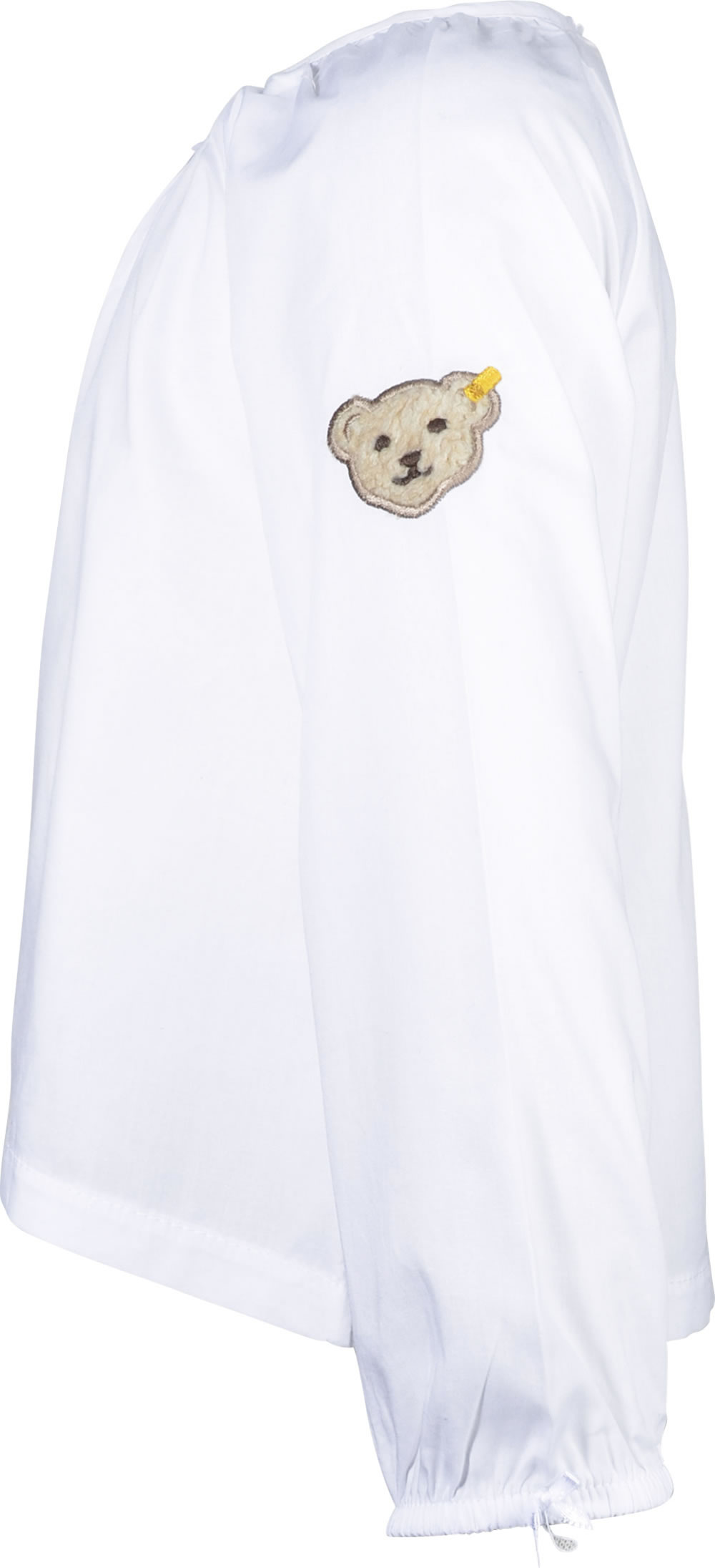 Steiff Mädchen Langarm Bluse - Zeitloser Klassiker Mit Teddybär Stickerei