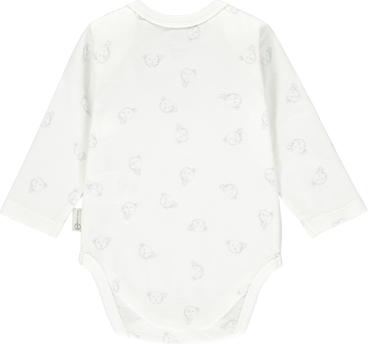 Petit Bateau Unisex Baby-Body Langarm – Aus 100% Bio-Baumwolle (OEKO-TEX), Mit Kragen Und Druckknopf-Verschluss, Farbe Weiß