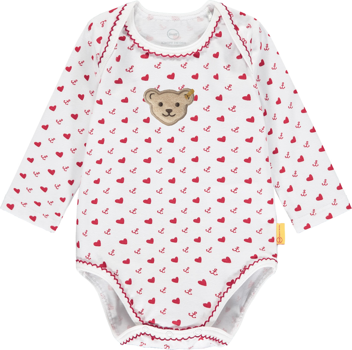 Steiff Baby Body Langarm - Zeitloser Klassiker Für Mädchen Und Jungen