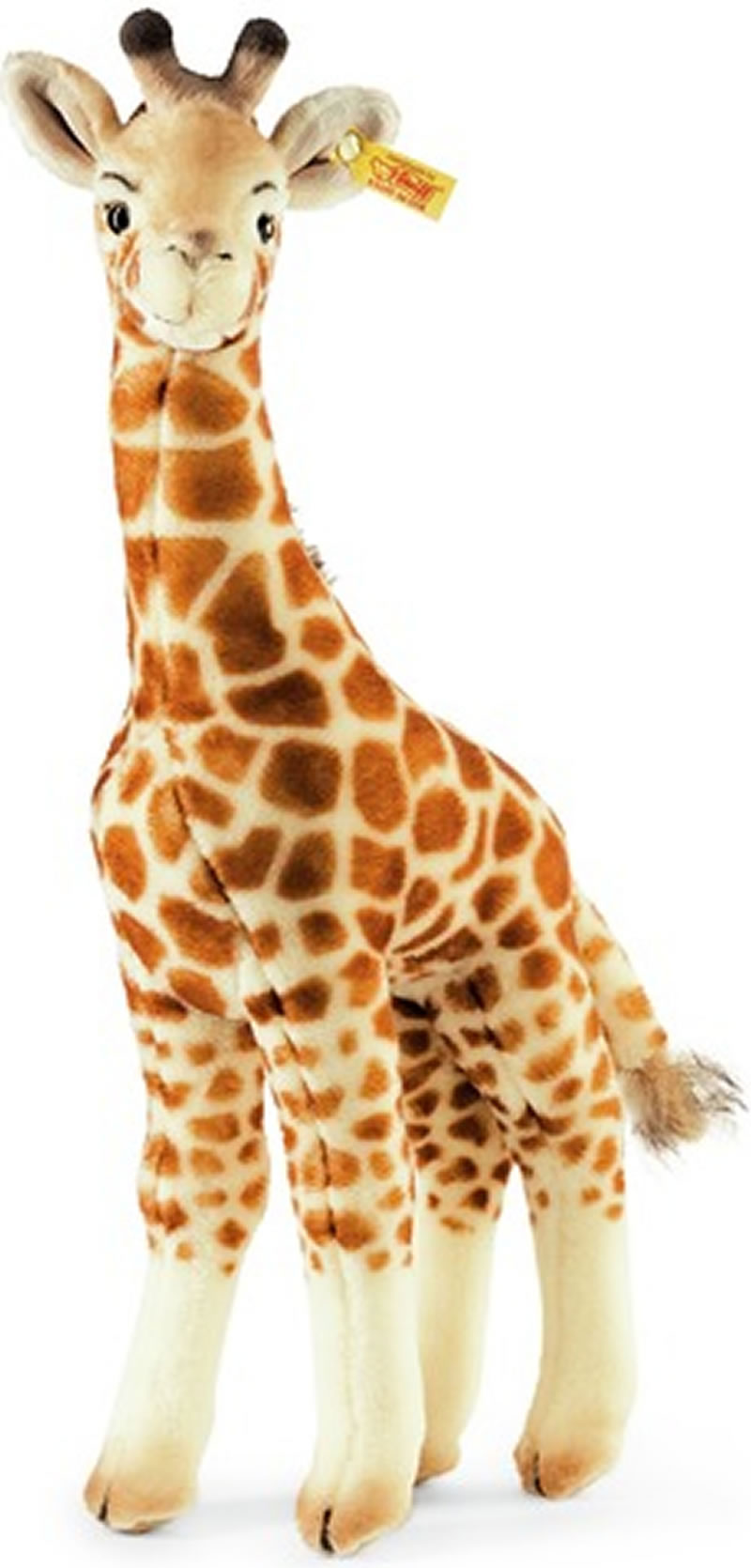 stehend beige/braun 45 cm Steiff 068041 Bendy Giraffe Plüsch 