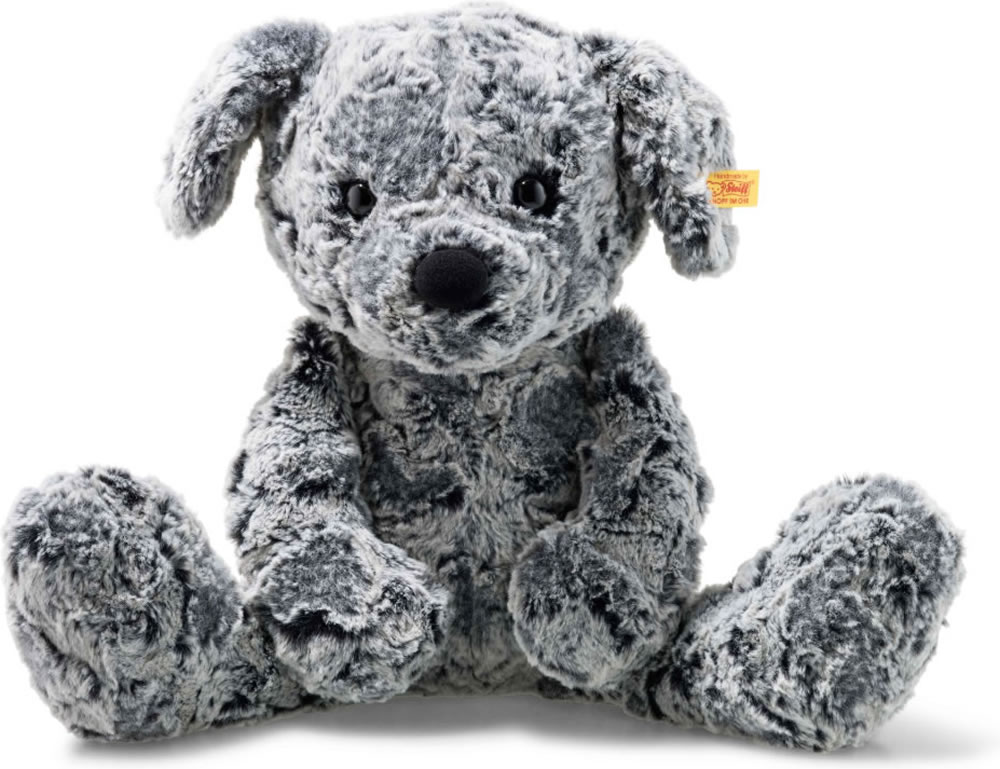Steiff Hund Taffy 45 cm grau meliert Soft Cuddly Friends 083655 bei