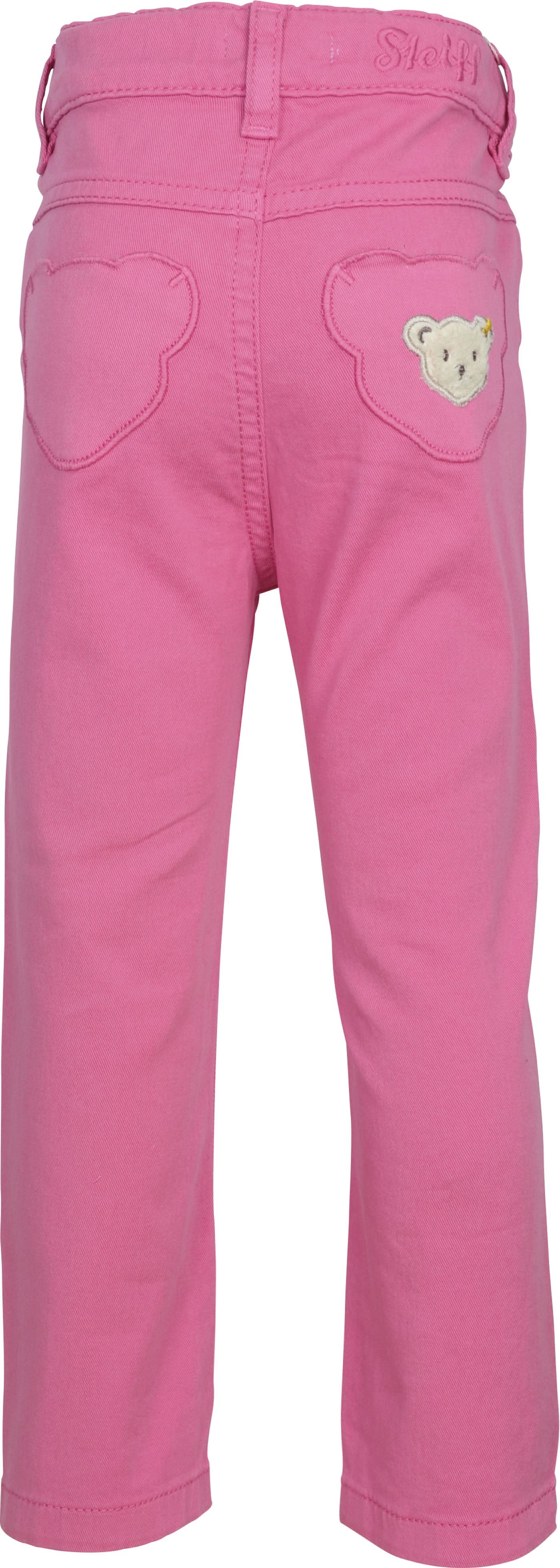 Steiff Mädchen Hose Mit Teddybär Motiv - Bequeme Alltagshose Für Mädchen