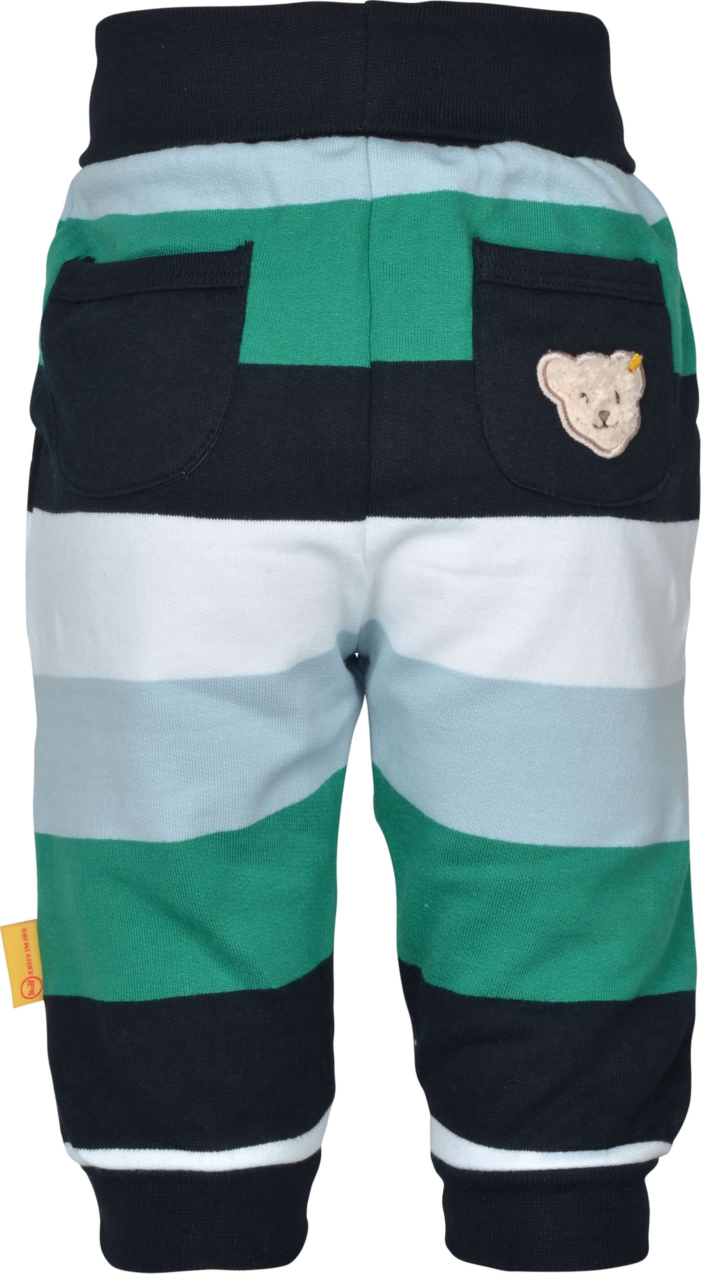 Steiff Unisex Baby Jogger - Super Bequeme Hose Mit Niedlichem Teddybär Motiv