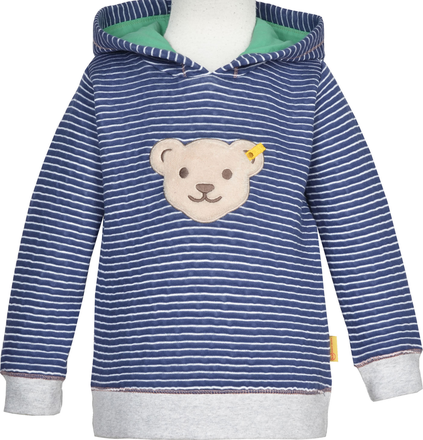Steiff Baby Mädchen Kleidung Steiff Baby Kapuzen-Sweatshirt Bio