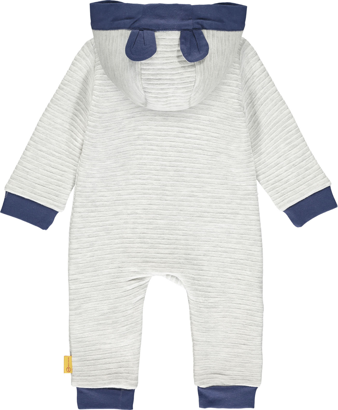 Steiff Overall OhrenKapuze HIGH FIVE Baby Boys soft grey melange