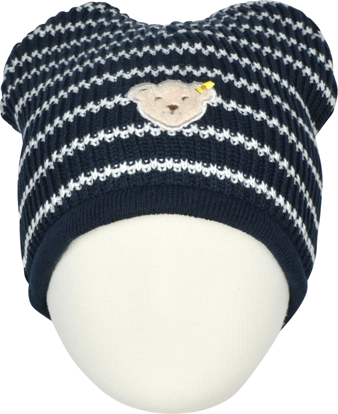 Steiff Jungen Mütze - Klassiker Mit Teddybär Motiv