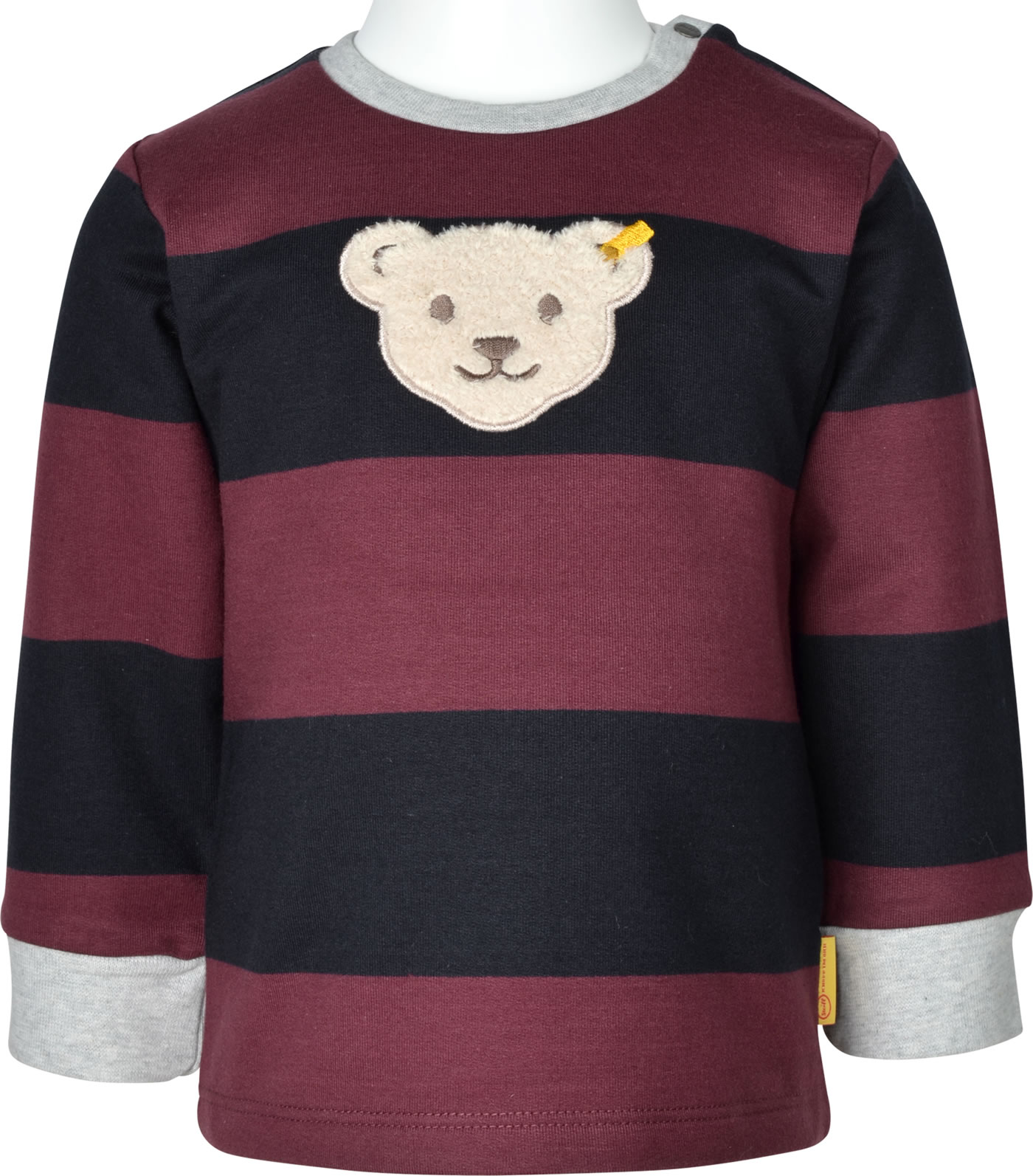 Steiff Sweatshirt YEAR OF THE TEDDY BEAR Baby Boys burgundy kaufen