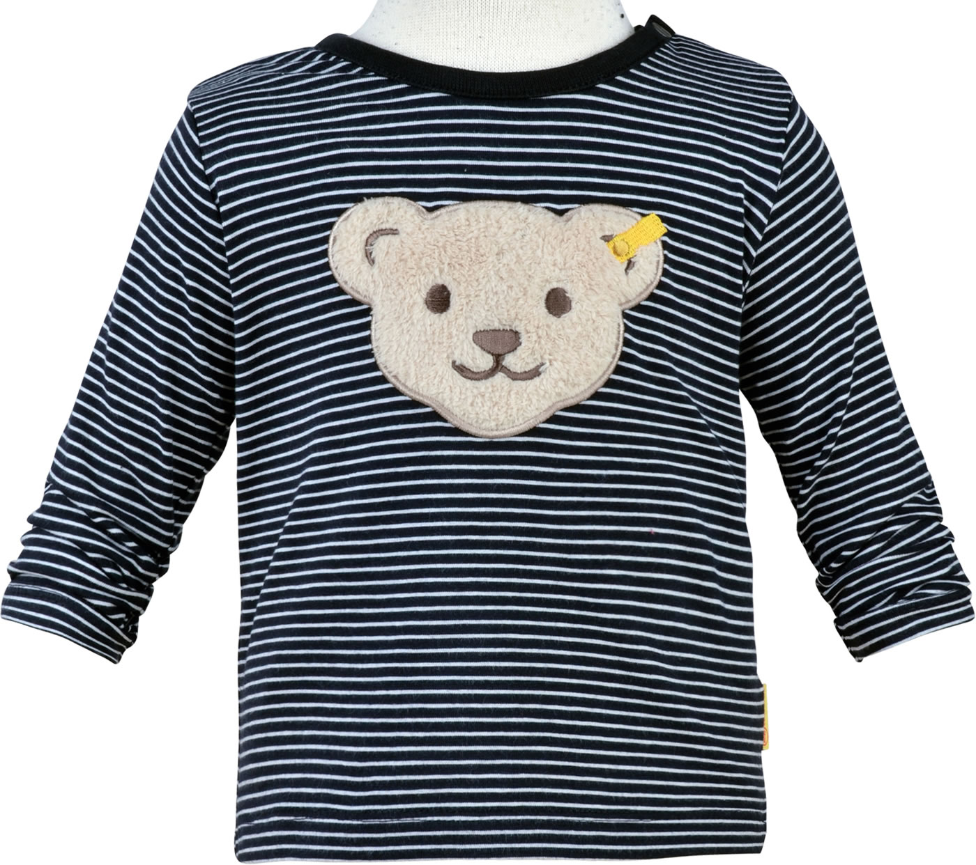 Steiff Jungen Langarm T-Shirt - Zeitloser Klassiker Mit Teddybär Motiv