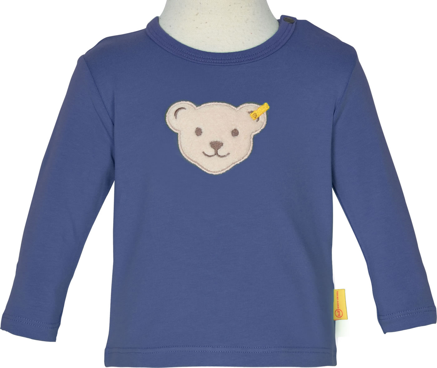 Steiff T-shirt Langarm baby-jongens T-shirt met lange mouwen