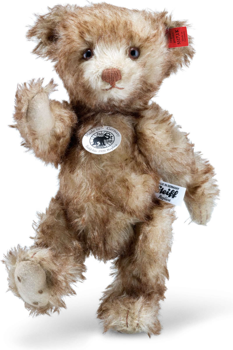 Steiff Teddy Bear Replica 1926 25 Cm Mohair Brown Tipped Online At Papiton