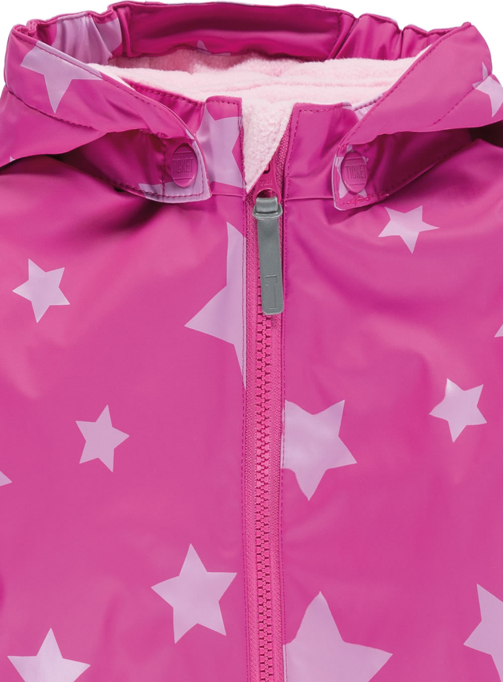 Paarse regenbroek / regenoverall Peggy van Lego Duplo
