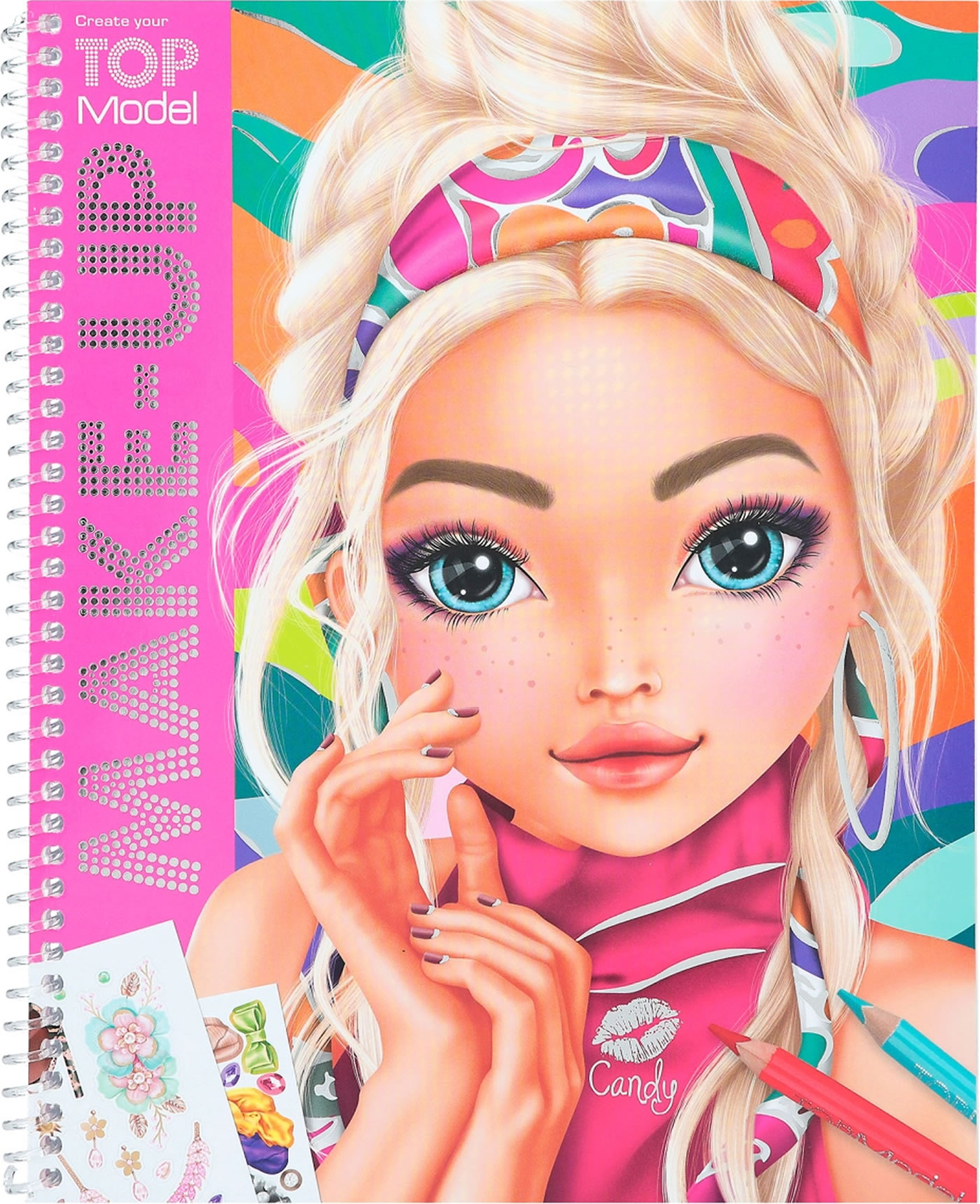 TOPModel Create Your TOPModel Make Up Malbuch 12415 Kaufen Papiton de TOPModel Create Your TOPModel Make Up Malbuch 12415 Kaufen Papiton de