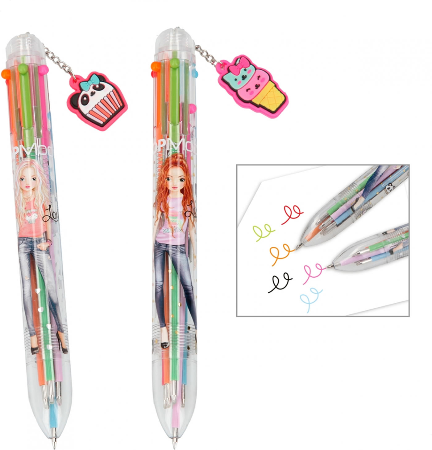 Kathay 4-in-1 Kugelschreiber – Rot, Blau, Schwarz, Grün, 1 Mm Spitze, Öltinte, Für Schule & Büro