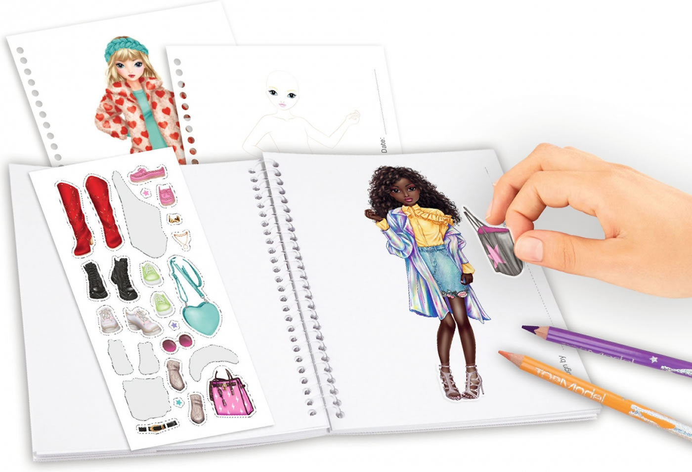 QUELLE Pocket Malbuch – Klein, Praktisch, 4 X 6 Zoll, Zum Mitnehmen & Verschenken