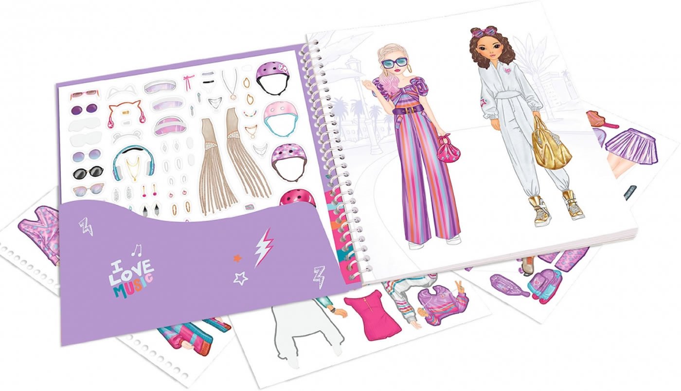 Depesche Princess Mimi Colour Me Up Aquarel Set - 10 Motieven Met Verf En Penseel