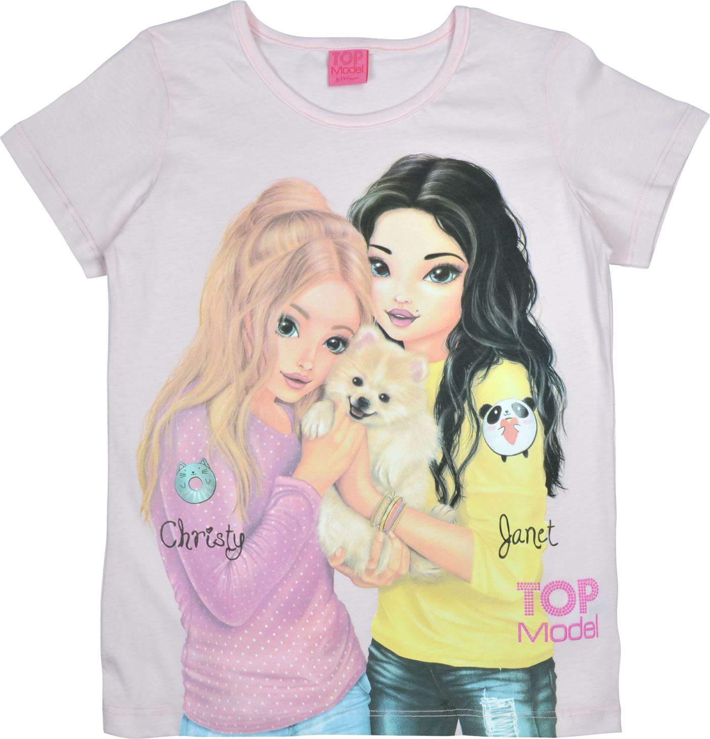 Püttmann TOPModel T-Shirt Kurzarm 75043 Mädchen hellblau 128,140,152,164 NEU