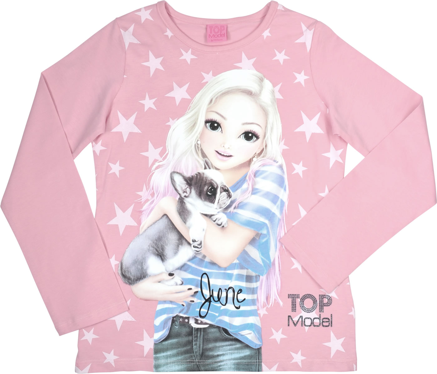 maglia T-shirt bambina Fruit of the Loom Valueweight manica corta cotone Rosa