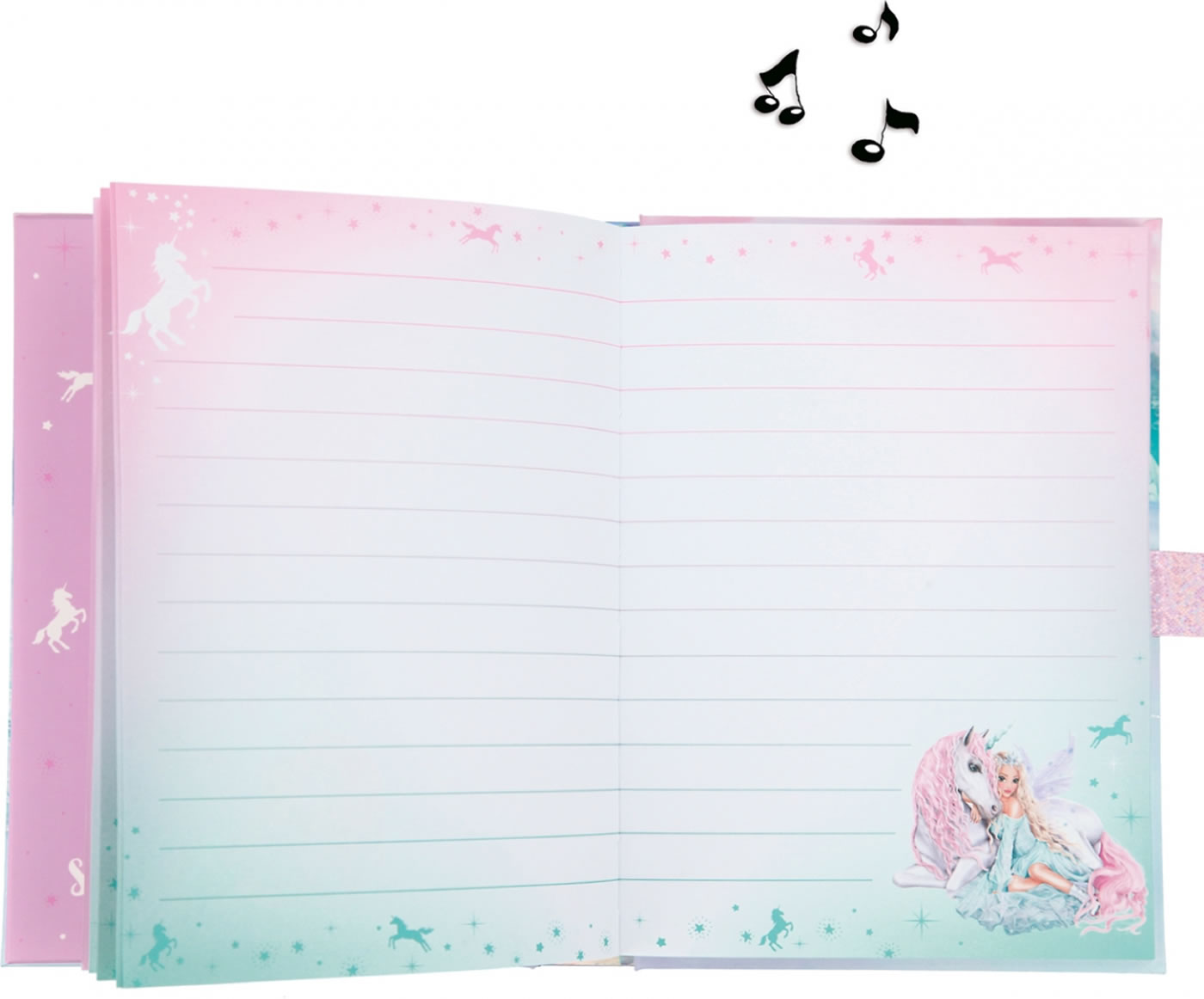 Top Model Model Secret Code Journal TOPModel diary with secret code and sound Fantasy Model ICEFRIENDS ...