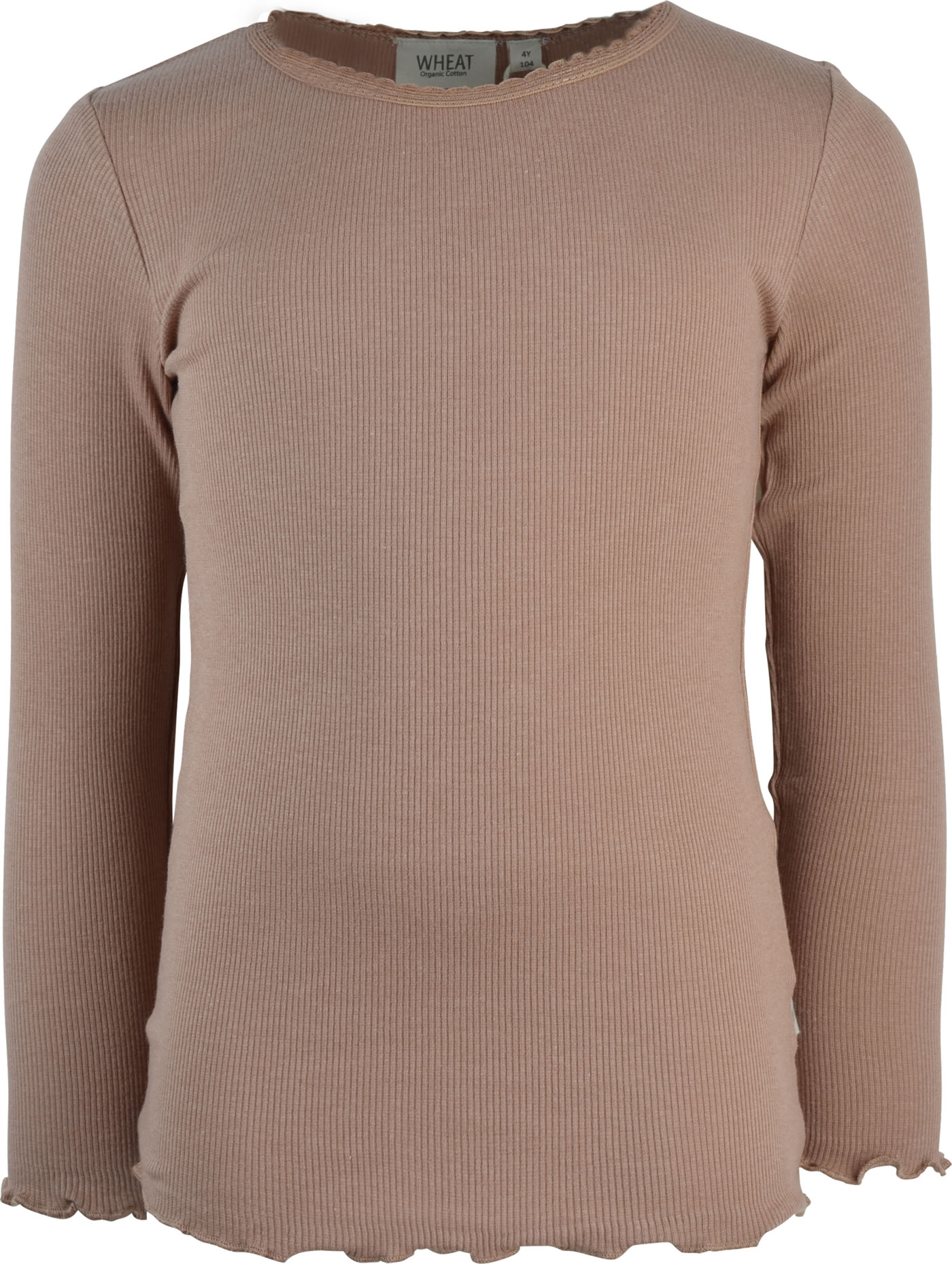 Wheat Bio Baby Body Langarm - GOTS Zertifiziert Rippstoff