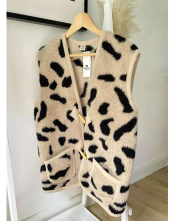 Alwero Women's wool vest ALPEN ADULT gepard