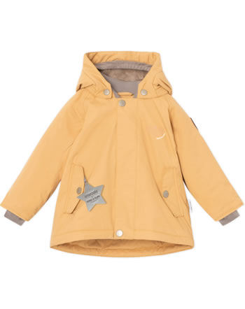 Affenzahn X Mini A Ture Winter jacket Aria TIGER taffy yellow