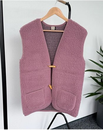 Alwero Damen-Wollweste 'Alpen 3.0' - Venetian Pink