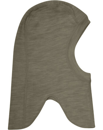 CeLaVi Balaclava/Schlupfmütze aus Merinowolle - Dusky Green