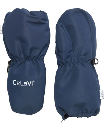CeLaVi Handschuhe Fäustlinge mit Reißverschluss pageant blue