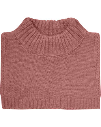 CeLaVi Nackenwärmer aus Merinowolle und Baumwolle - Brick Dust