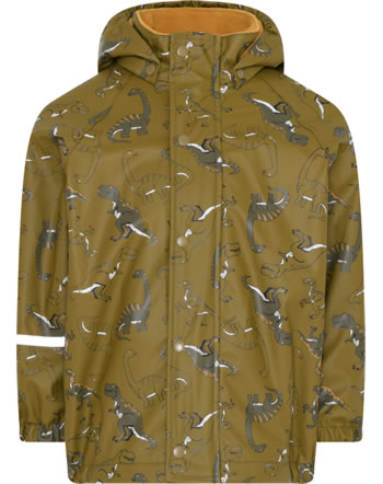 CeLaVi Lined PU-Rain jacket RECYCLED nutria