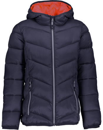 CMP Water-repellent quilted Jacket GIRL black blue