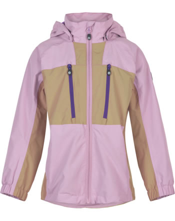Color Kids Girls jacket with hood colorblock rosette 740526-4704