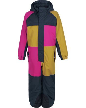 Color Kids Schnee-Overall RECYCLED Air-flo 10.000 festival fuchsia