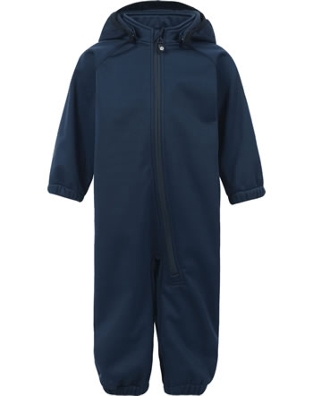 Color Kids Softshell-Coverall total eclipse