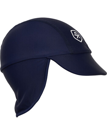 Color Kids Sonnenhut mit LSF 60 und Nackenschutz - Dunkel Blau