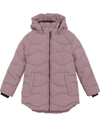 Color Kids Steppjacke mit abnehmbarer Kapuze - Woodrose