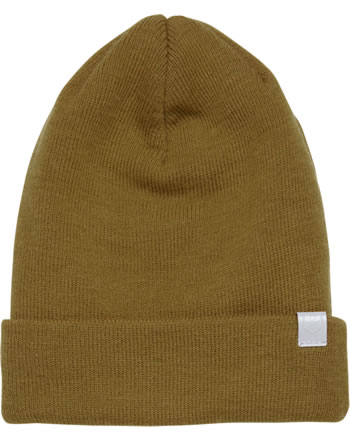 Color Kids Knitted hat Beanie dried tobacco