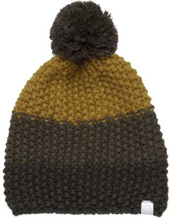 Color Kids Knitted hat dark olive