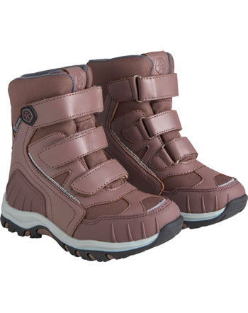 Color Winter Boots High Cut marron