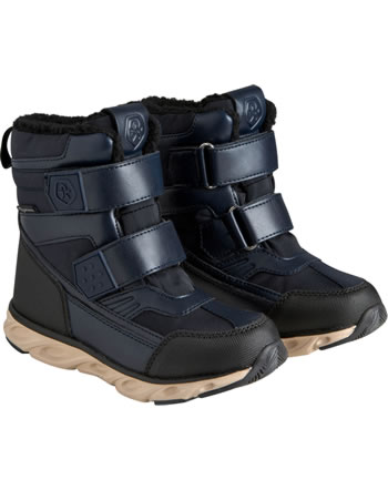 Color Winter Boots High Cut total eclipse